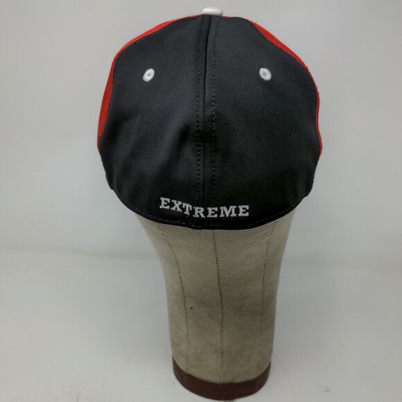 XG Extreme Mens Fitted Hat White Black Size M Embroidered Logo - Picture 8 of 13